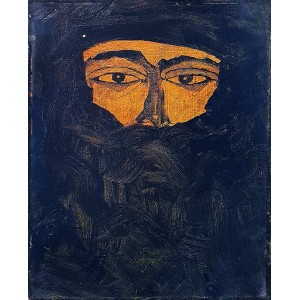 Akram Dost Baloch, 11 x 14 Inch, Oil on board, Figurative Painting, AC-ABD-062